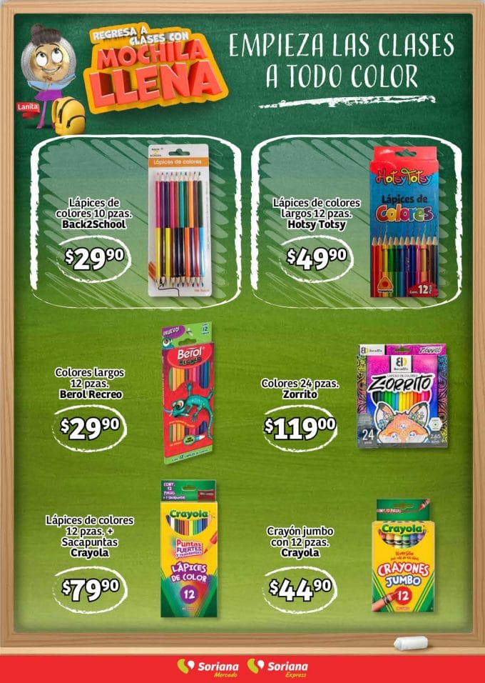 soriana mercado folleto regreso a clases 2023 6