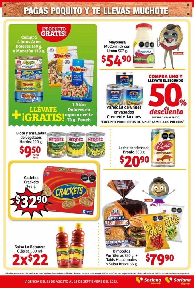 folleto soriana mercado grito de gerra agosto 2023 14