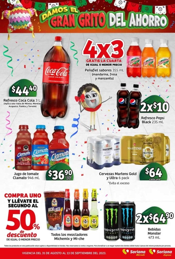 folleto soriana mercado grito de gerra agosto 2023 6