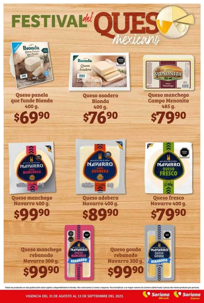 folleto soriana mercado grito de gerra agosto 2023 9