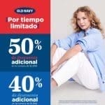Old Navy: hasta 50% de descuento adicional del 15 al 28 de septiembre 2023