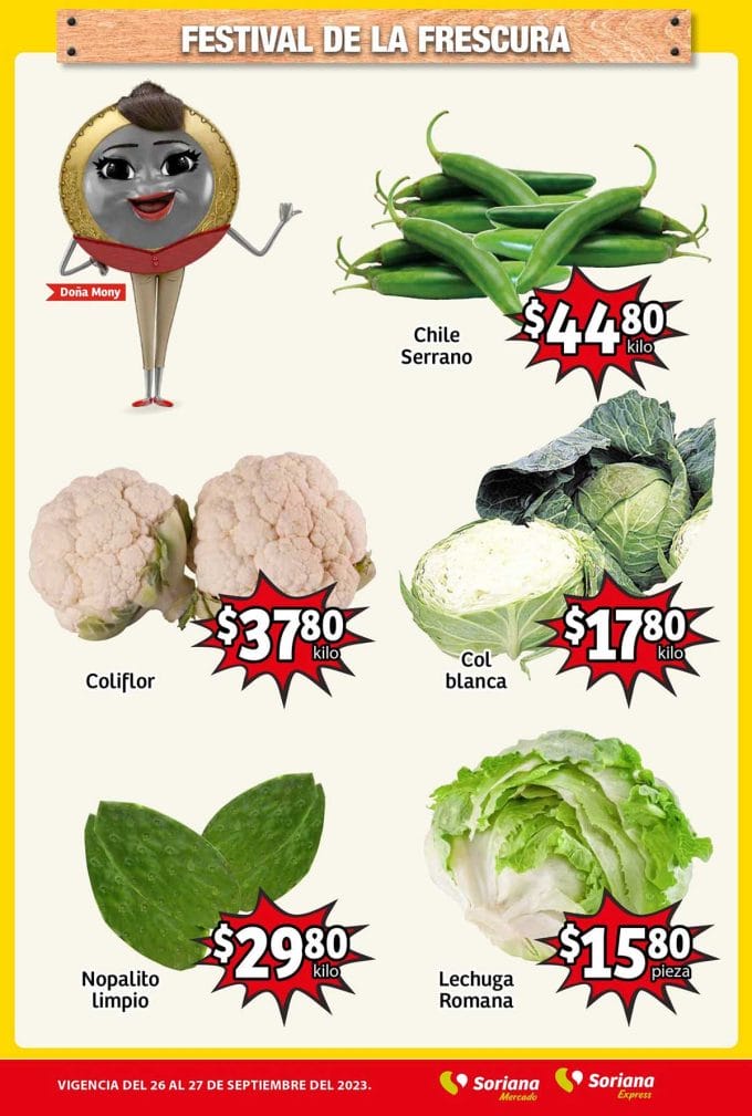 soriana mercado frutas verduras sep 26 2