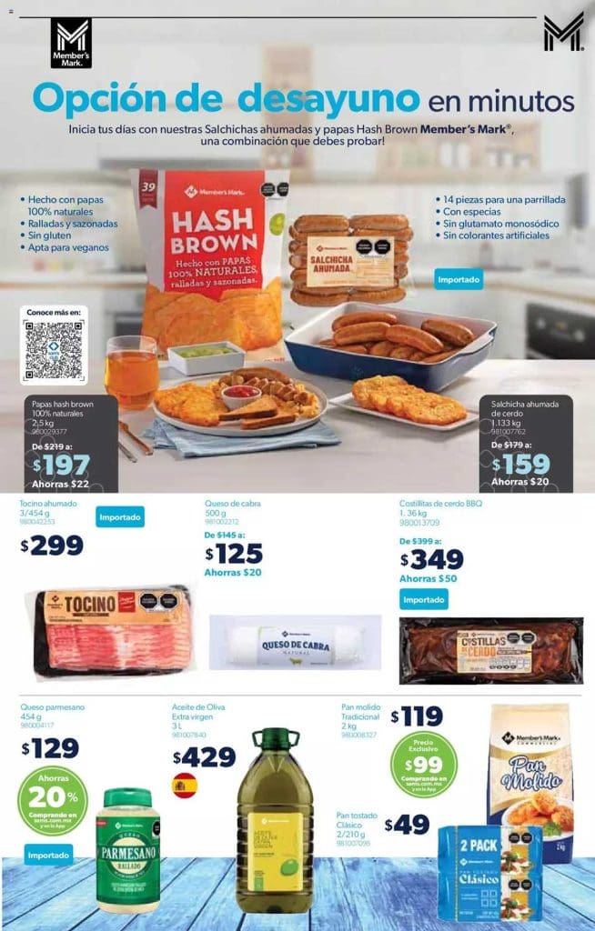Cuponera Sams Club folleto 17 de octubre al 8 de noviembre 2023 10 cuponera sams octubre 2023 9