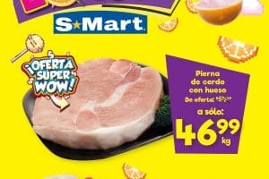 Ofertas S-Mart frutas y verduras del 17 al 19 de octubre 2023
