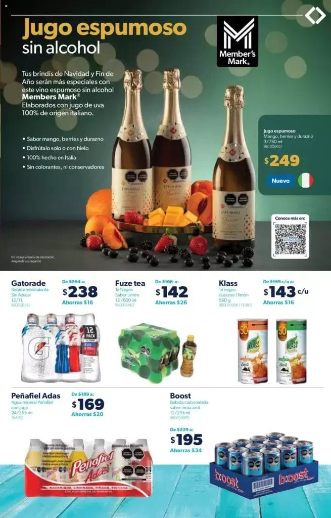 Cuponera Sams Club Folleto de Navidad al 14 de diciembre 2023 11 cuponera sams club navidad 2023 11