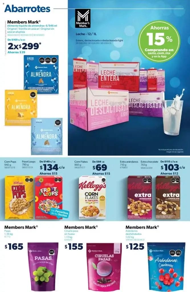 Cuponera Sams Club Folleto de Navidad al 14 de diciembre 2023 12 cuponera sams club navidad 2023 12