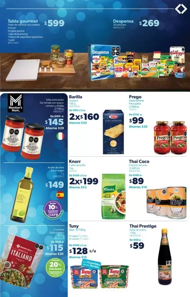 Cuponera Sams Club Folleto de Navidad al 14 de diciembre 2023 15 cuponera sams club navidad 2023 15