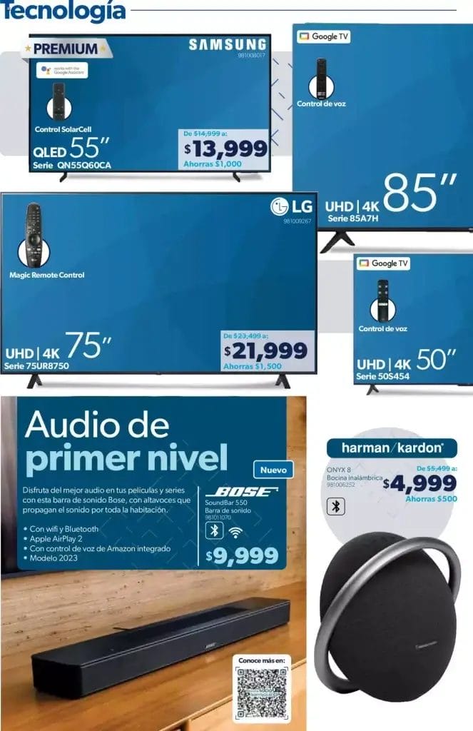 Cuponera Sams Club Folleto de Navidad al 14 de diciembre 2023 22 cuponera sams club navidad 2023 22