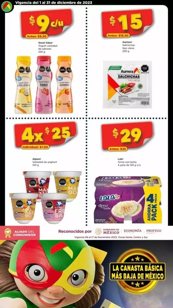 Folleto Bodega Aurrera Canasta Básica del 1 al 31 de diciembre 2023 5 bodega aurrera canasta basica dic 4 4