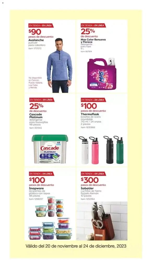Cuponera Costco Folleto de ofertas al 24 de diciembre 2023 12 costco folleto diciembre 2023 11