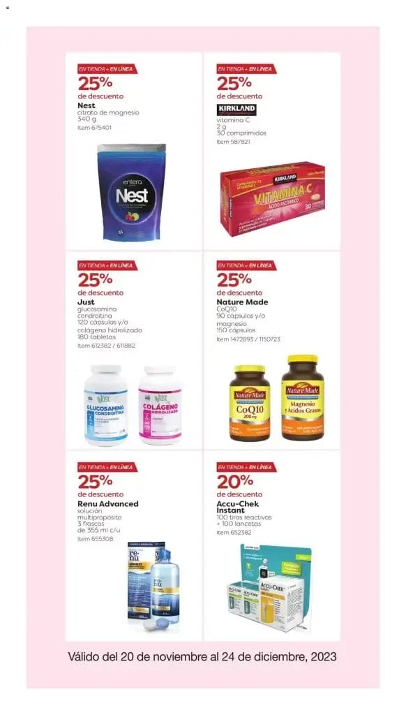 Cuponera Costco Folleto de ofertas al 24 de diciembre 2023 30 costco folleto diciembre 2023 29