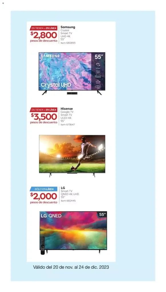 Cuponera Costco Folleto de ofertas al 24 de diciembre 2023 4 costco folleto diciembre 2023 3