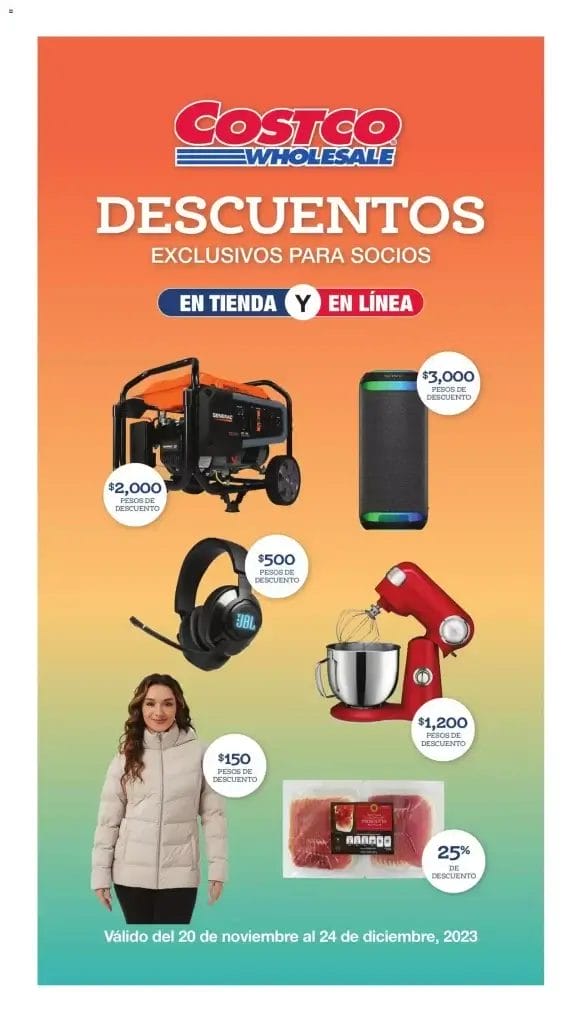 Cuponera Costco Folleto de ofertas al 24 de diciembre 2023 2 costco folleto diciembre 2023