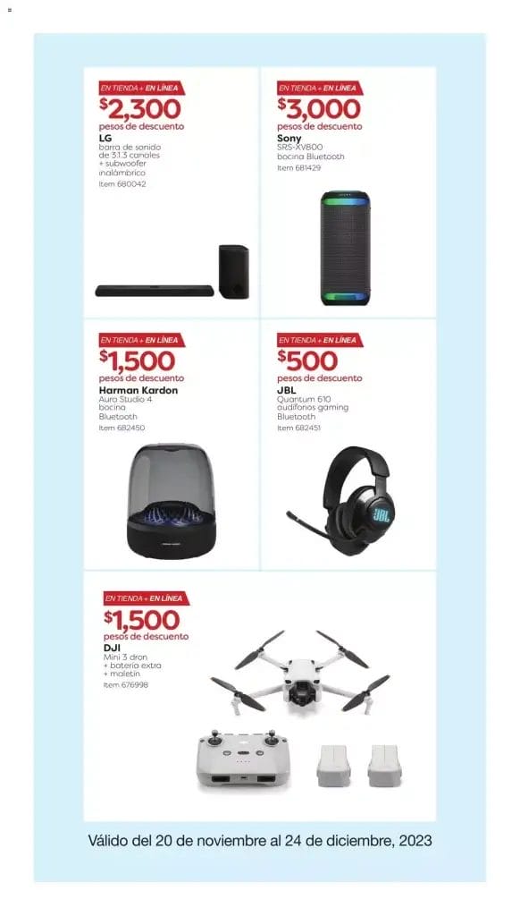 Cuponera Costco Folleto de ofertas al 24 de diciembre 2023 7 costco folleto diciembre 2023 6