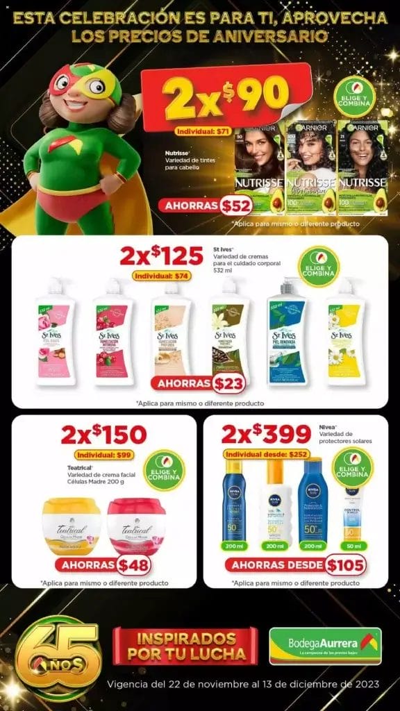 Folleto Bodega Aurrerá 65 Años Inspirados por tu Lucha al 13 de diciembre 2023 10 folleto bodega aurrera 65 anos 9