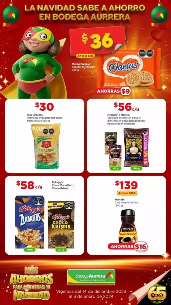 Folleto Bodega Aurrerá Ofertas de Navidad y Año Nuevo 2024 7 folleto bodega aurrera navidad 2023 7