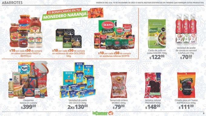 folleto lacomer navidad diciembre 2023 6