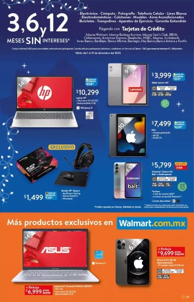 folleto walmart navidad 2023 21