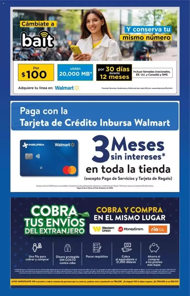 Folleto Walmart Ofertas de Navidad 14 de diciembre al 3 de enero 2024 23 folleto walmart navidad 2023 22