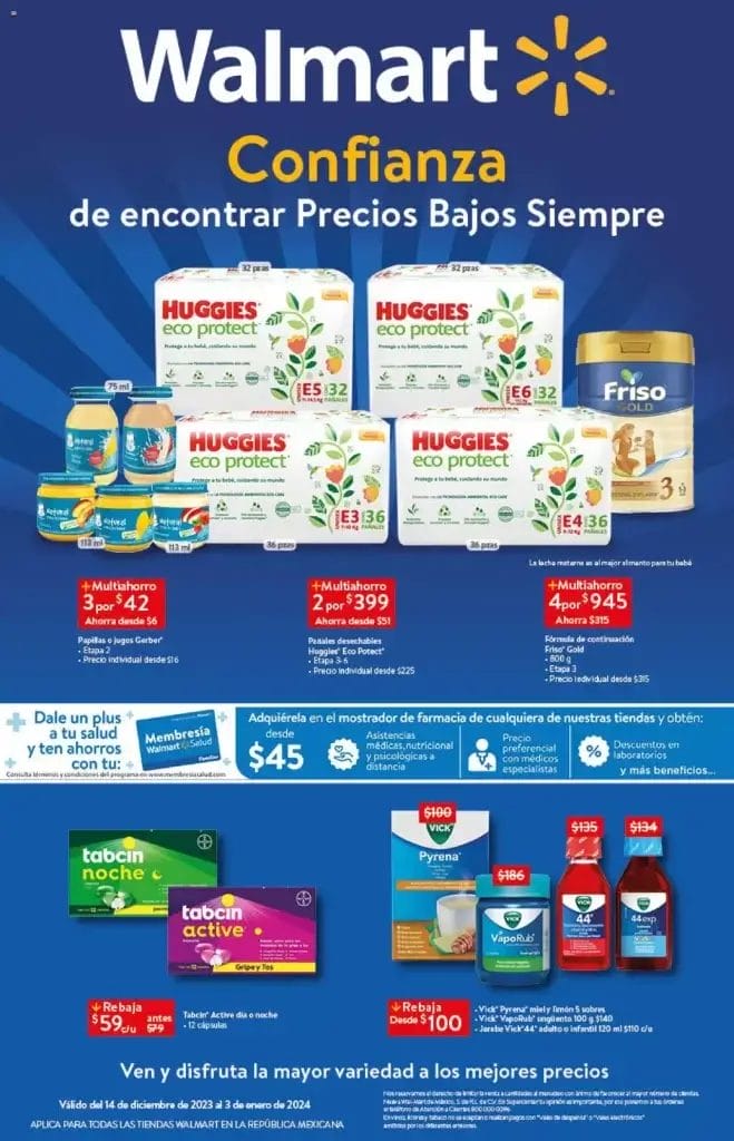Folleto Walmart Ofertas de Navidad 14 de diciembre al 3 de enero 2024 36 folleto walmart navidad 2023 35