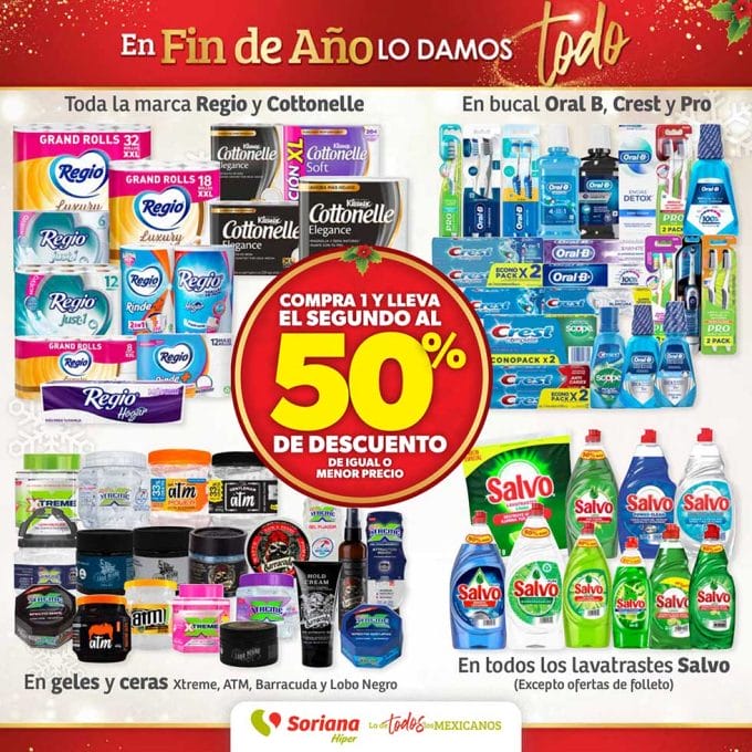 Folleto Soriana ofertas fin de semana y fin de año 2023 5 soriana fin semana dic 28 5
