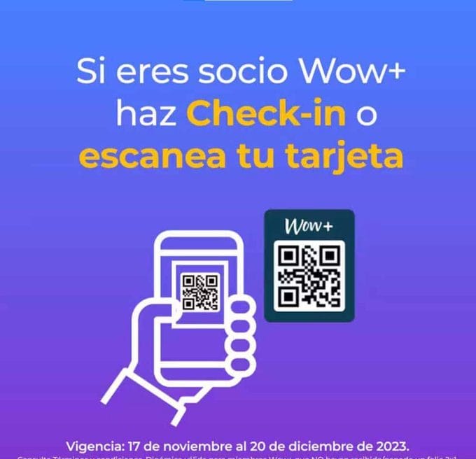 Cinépolis: 2×1 en boletos con Vips y App Wow+ 4 vips wow promo 3