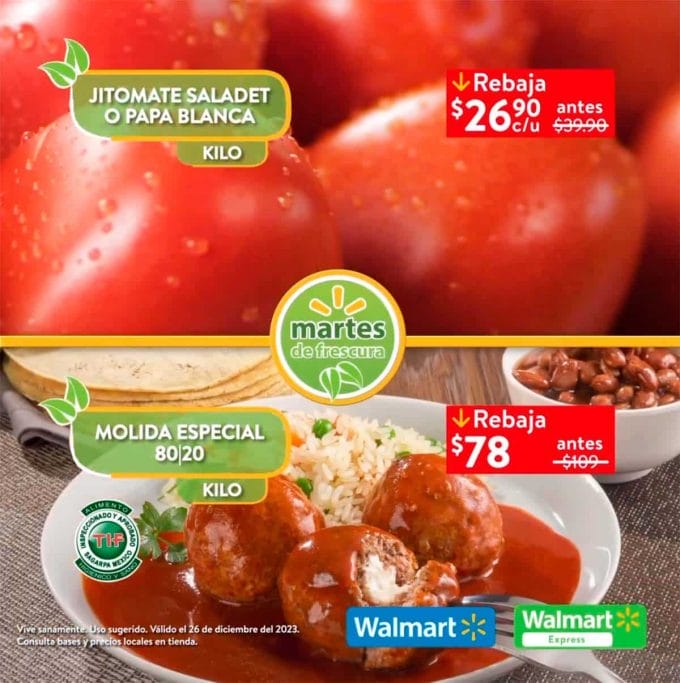 walmart martes frescura dic 26 2