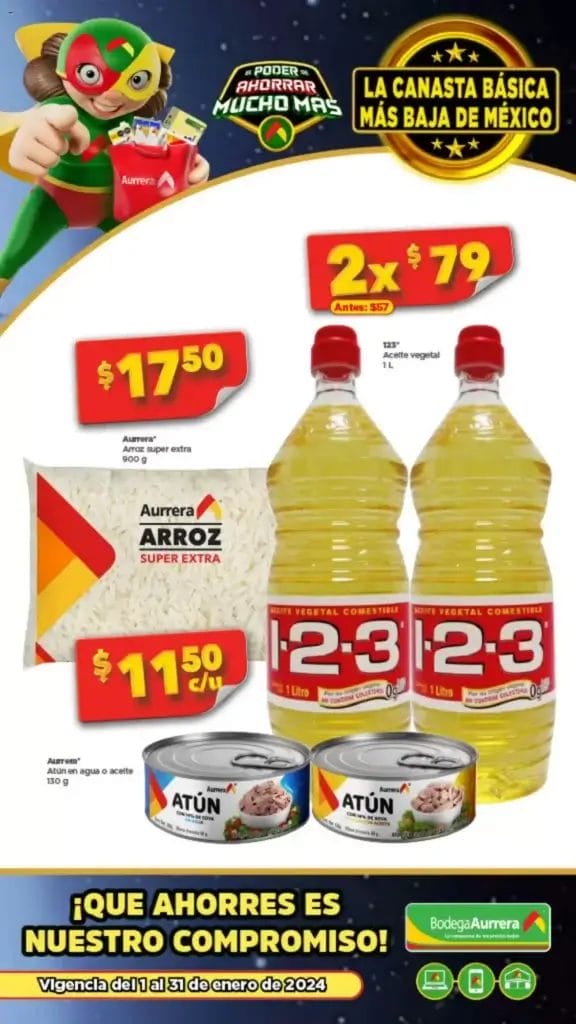 bodega aurrera folleto canasta aliada 2024