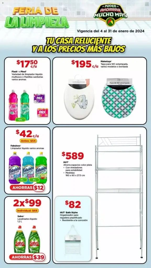 Folleto Bodega Aurrerá Feria de la Limpieza enero 2024 3 folleto bodega aurrera limpieza 2024 3