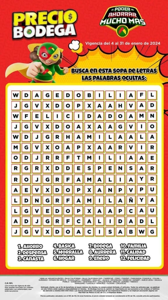 Folleto Bodega Aurrera Ofertas Precio Bodega enero 2024 23 folleto bodega aurrera precio bodega enero 2023 22