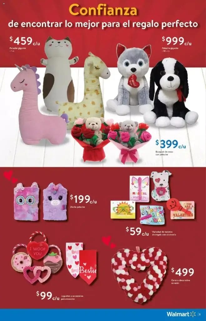 Folleto Walmart San Valentín del 17 de enero al 21 de febrero 2024 6 folleto walmart san valentin 2024 3