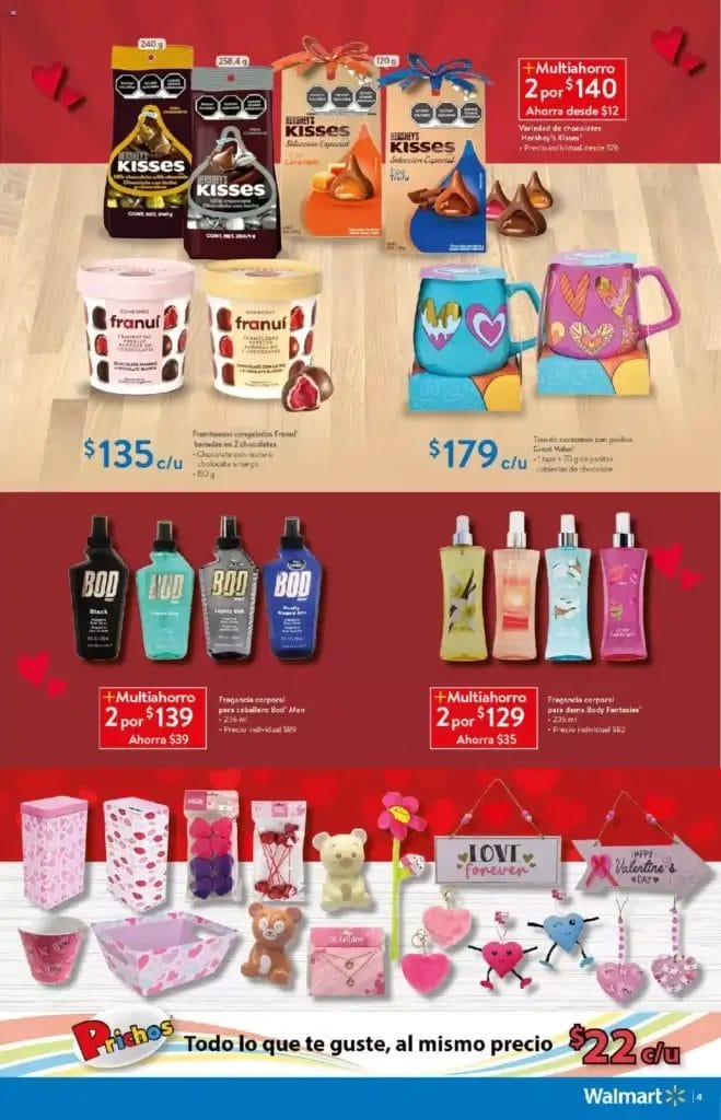 Folleto Walmart San Valentín del 17 de enero al 21 de febrero 2024 5 folleto walmart san valentin 2024 4