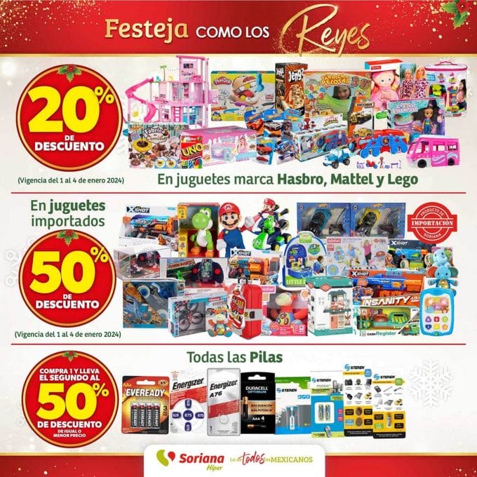 soriana folleto reyes magos 2023 3