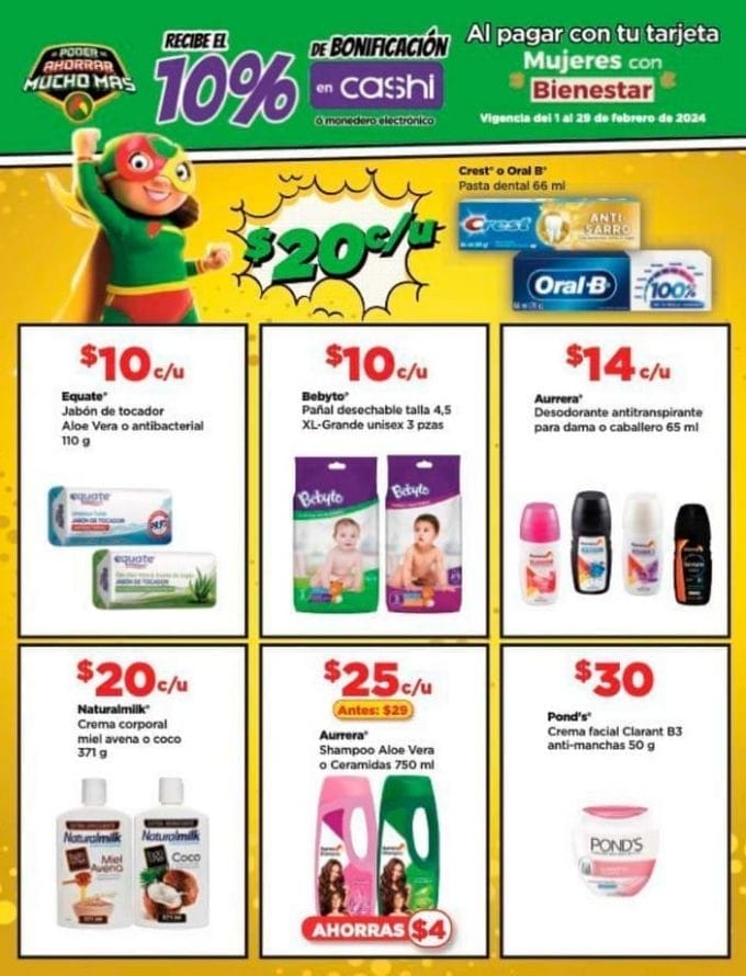 bodega aurrera alcanza feb 3