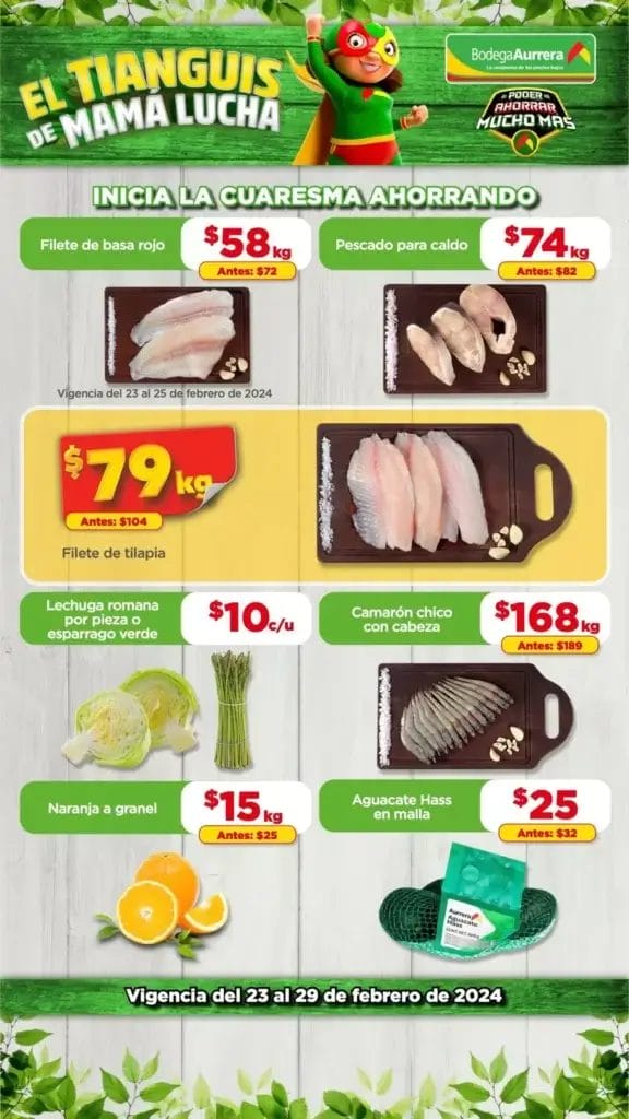 Ofertas Bodega Aurrera frutas y verduras al 29 de febrero 2024 2 bodega aurrera frutas verduras feb 26 2