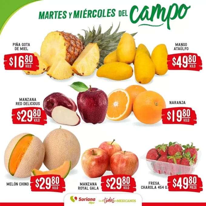 folleto soriana frutas verduras feb 27 2