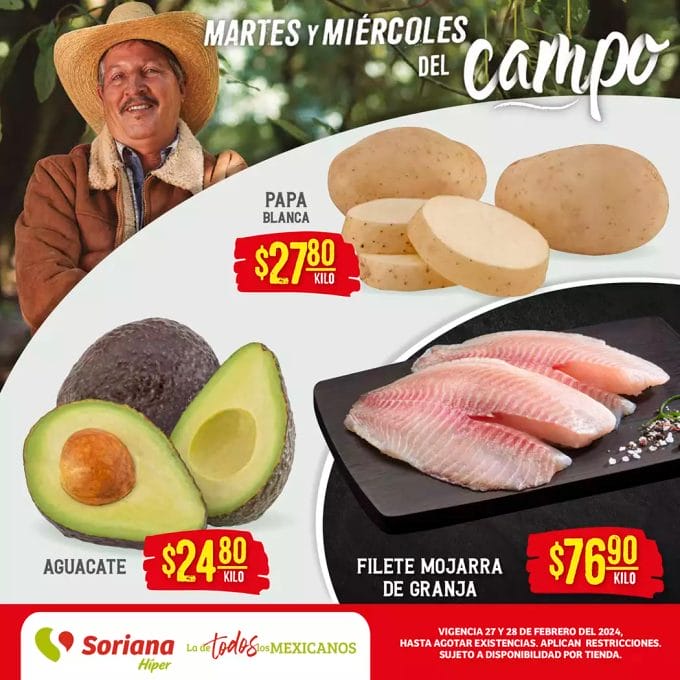 folleto soriana frutas verduras feb 27