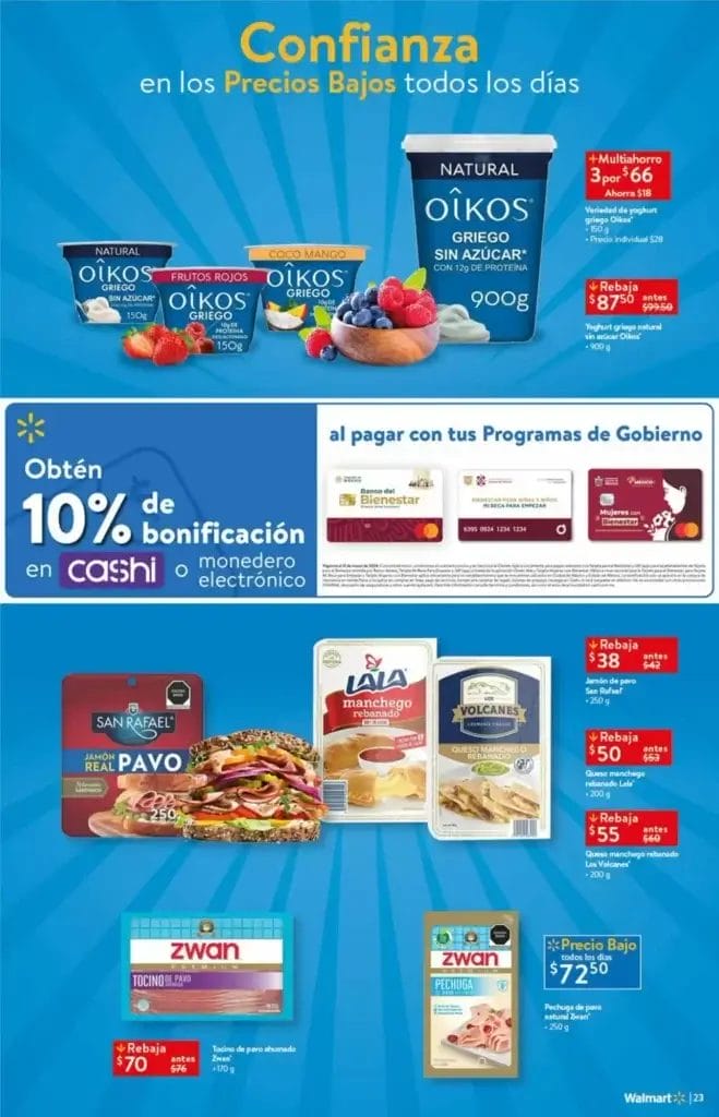 Folleto Walmart Ofertas de Cuaresma al 13 de marzo 2024 24 folleto walmart cuaresma feb 23 23