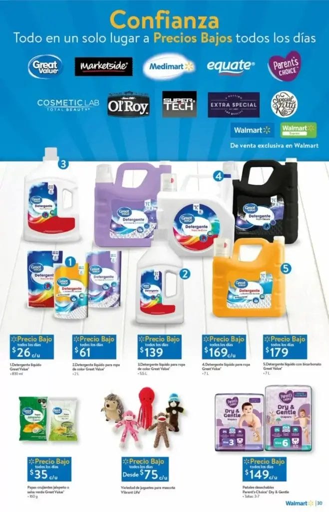 Folleto Walmart Ofertas de Cuaresma al 13 de marzo 2024 31 folleto walmart cuaresma feb 23 30