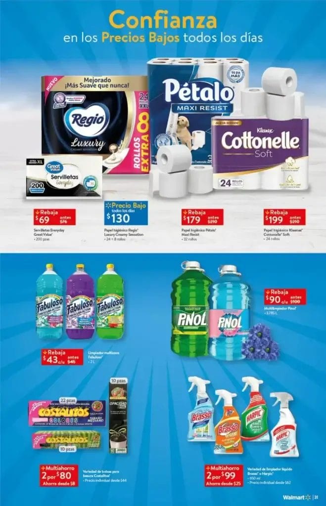 Folleto Walmart Ofertas de Cuaresma al 13 de marzo 2024 32 folleto walmart cuaresma feb 23 31