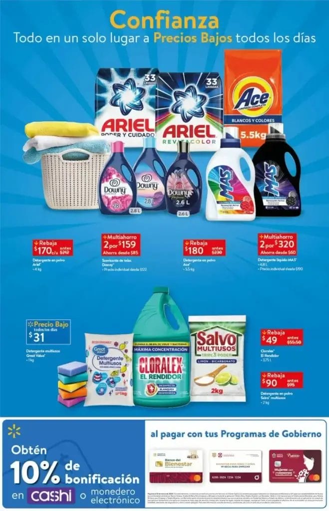 Folleto Walmart Ofertas de Cuaresma al 13 de marzo 2024 33 folleto walmart cuaresma feb 23 32