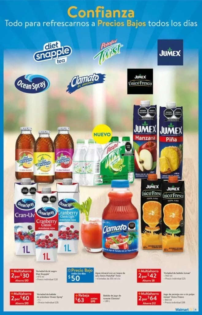 Folleto Walmart Ofertas de Cuaresma al 13 de marzo 2024 5 folleto walmart cuaresma feb 23 4