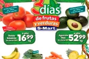 Ofertas SMart frutas y verduras del 27 al 29 de febrero 2024