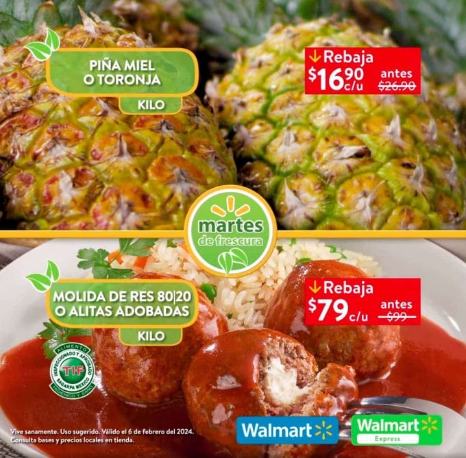 walmart martes frescura feb 7 2