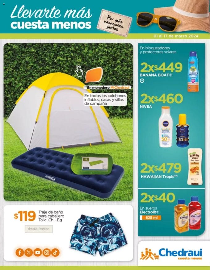 folleto chedraui marzo 2024