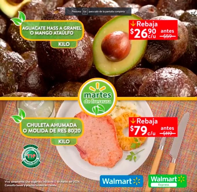 martes de frescura walmart 5 de marzo 2024 3
