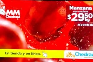 Ofertas Chedraui frutas y verduras 23 y 24 de abril 2024