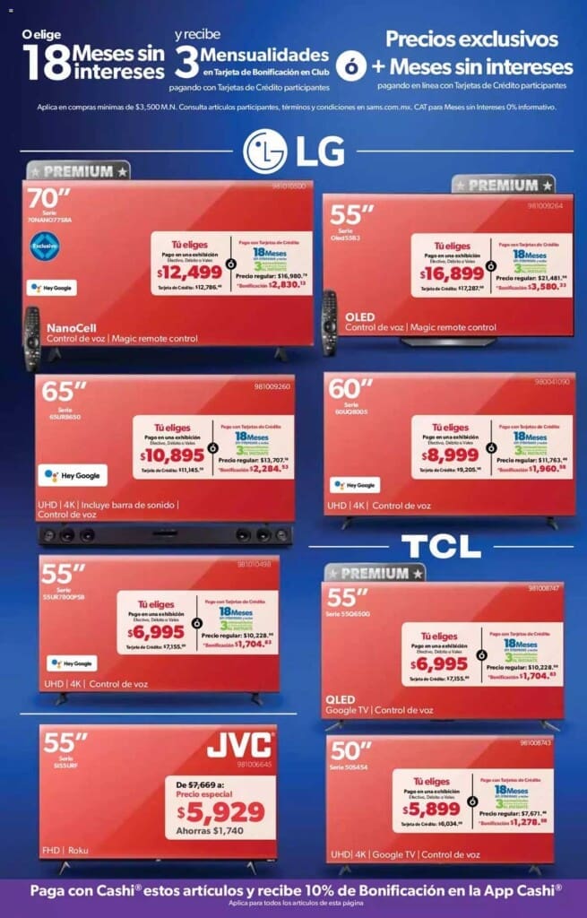 Cuponera Sams Club Preventa Hot Sale 2024: Folleto de ofertas 4 folleto sams club 2024 3