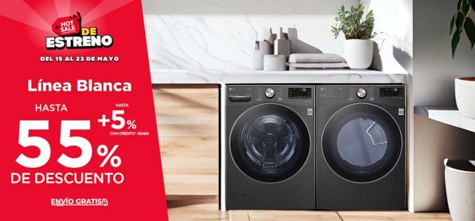 Ofertas Sears Hot Sale 2024: Hasta 60% de descuento 3 sears hot sale 2024 3