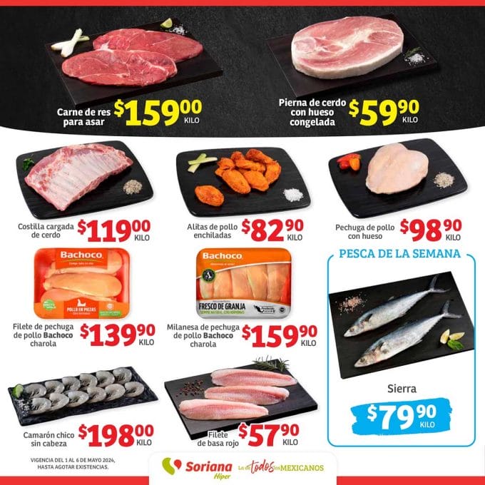 soriana fin semana abril 4 12